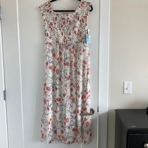 CeCe Desert Floral midi dress, size large